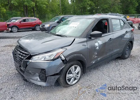 2021 Nissan Kicks S Xtronic Cvt from USA, damaged, VIN 3N1CP5BV2ML543537